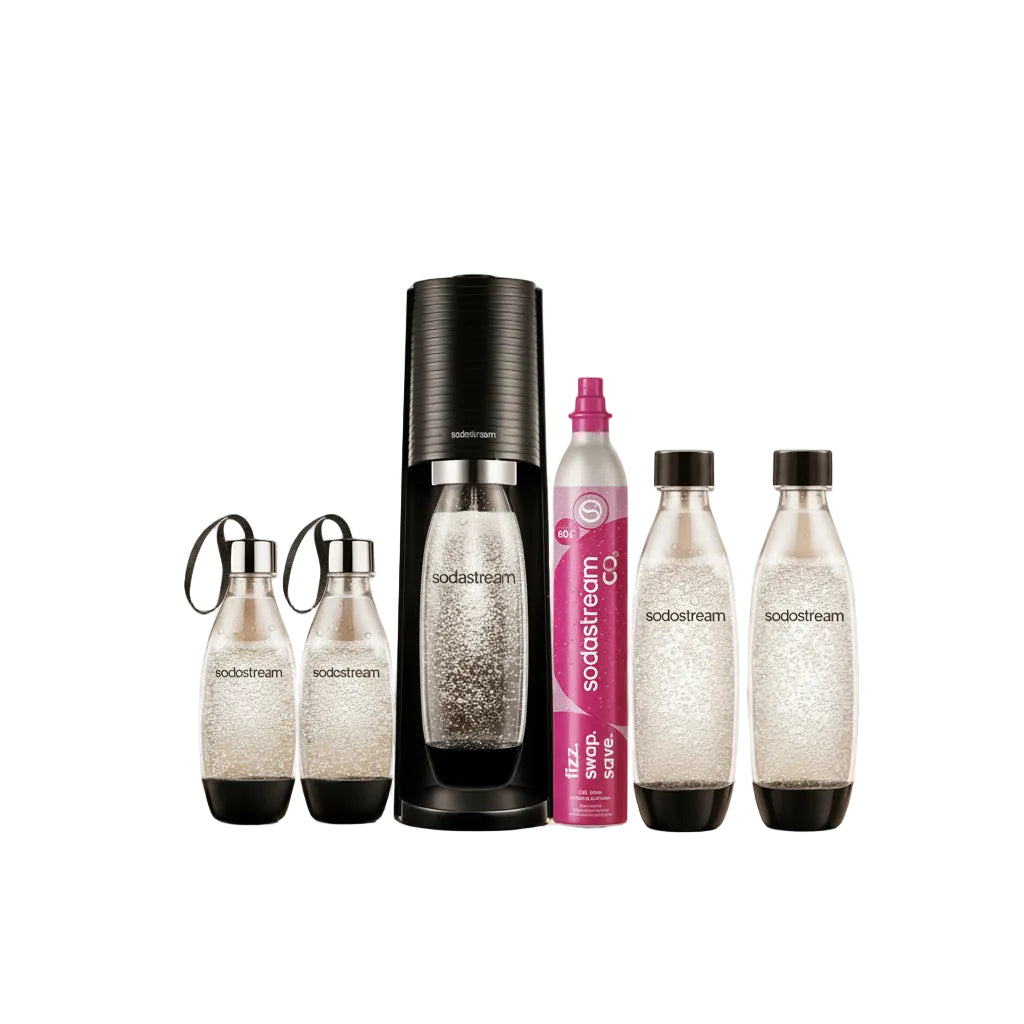 SodaStream Sparkling Maker Black Edition Bundle