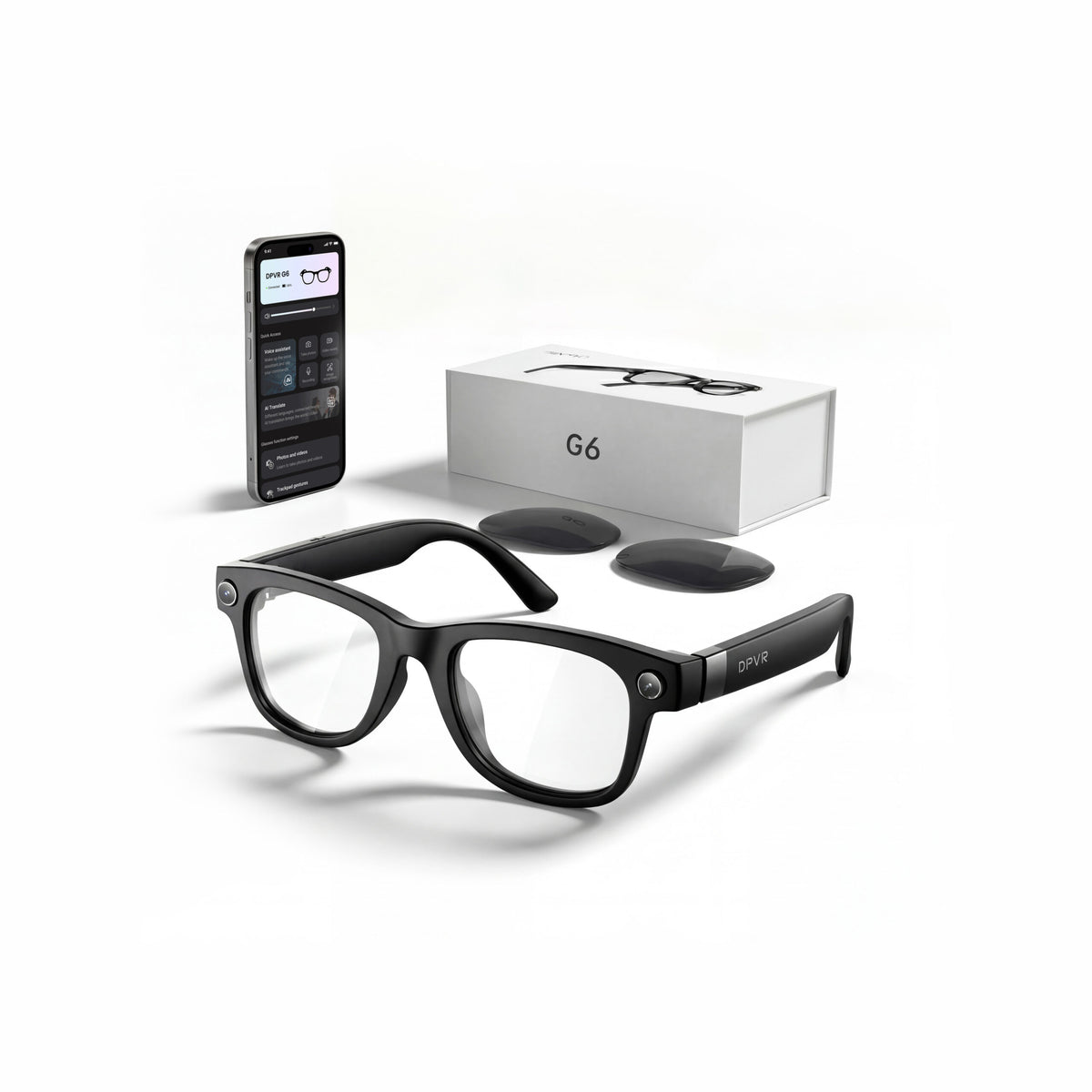 Smart Build In Camera Glasses