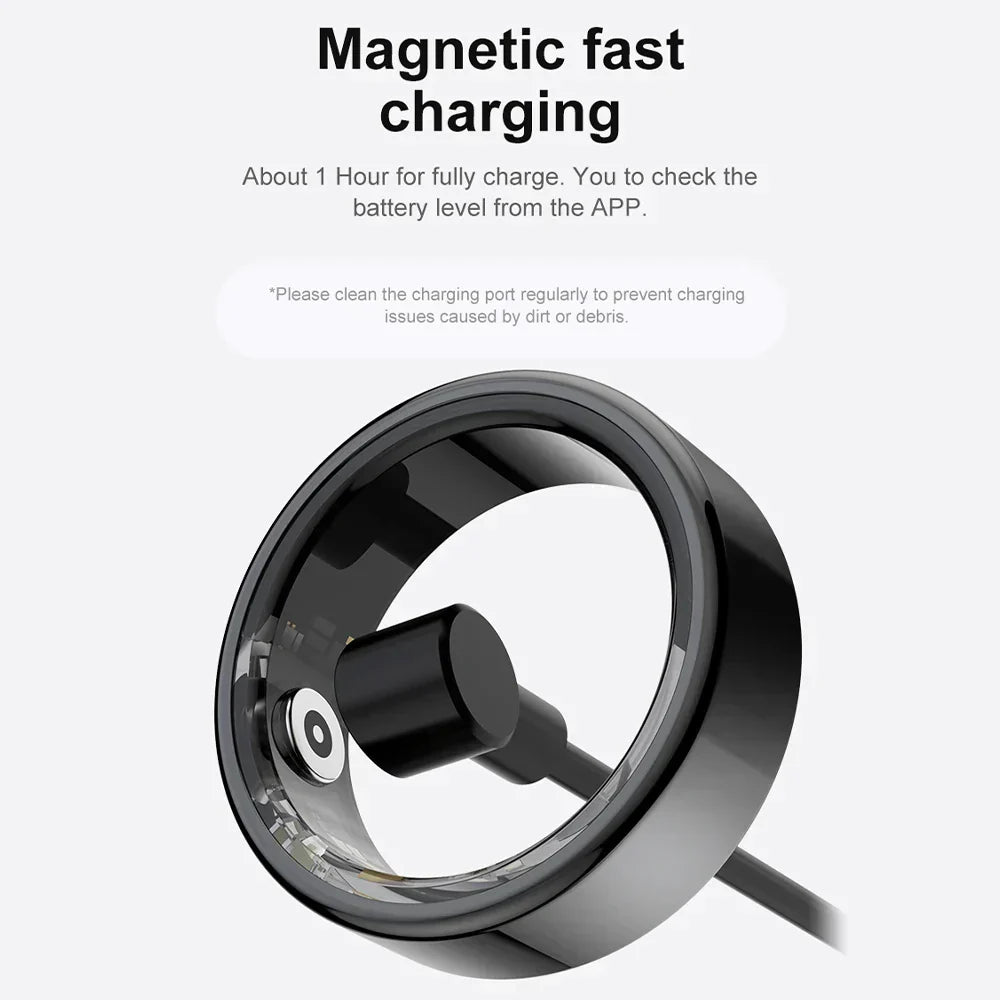 Titanium Health Ring