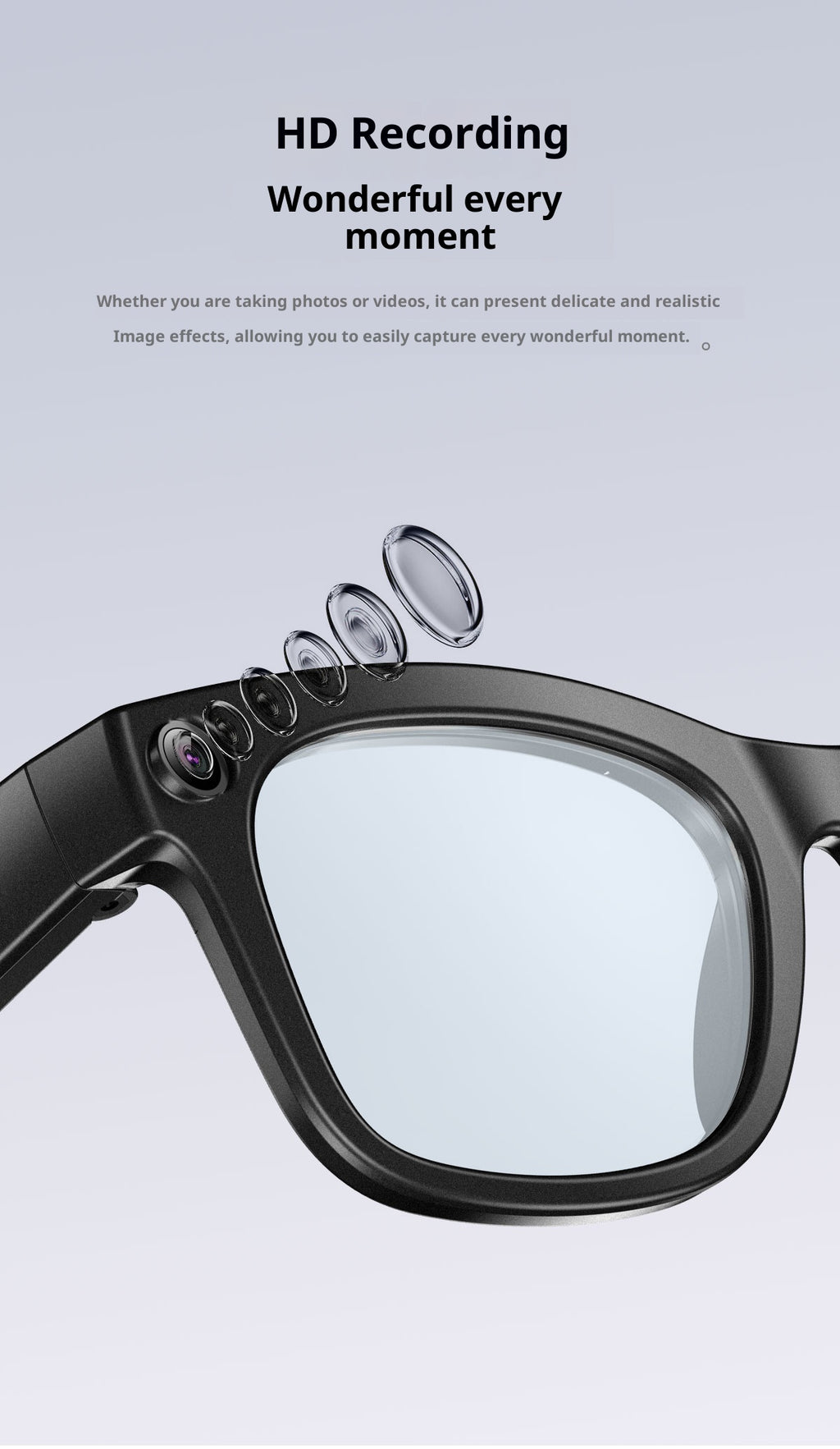EchoVision AI Smart Glasses